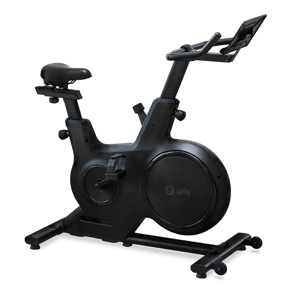 maa【新品未使用】エアロバイク 家庭用 静音スピンバイク Amazon.co.jp: 【日本国内メーカー】uFit Home Bike エアロ
